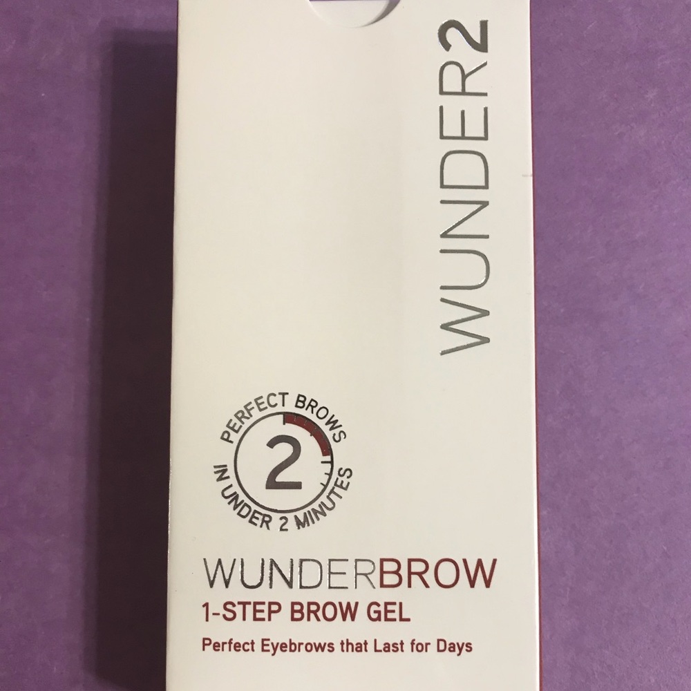 Wunder2 wunderbrow Brown/black 2 step eyebrow gel
